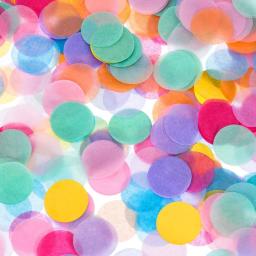 1 polegada 1000 pçs confetes de papel redondo decoração de mesa de casamento polvilhe coração confetes para decorações de mesa de festa de aniversário de casamento - Image 1
