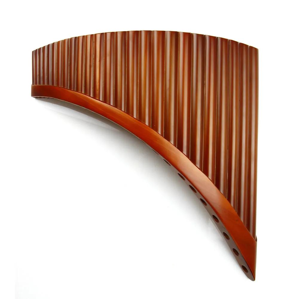 Flauta artesanal de alta qualidade, 25 canos, instrumento musical tradicional de madeira, flauta em bambu - Image 1