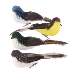 Falso artesanato aves espuma artificial penas mini pássaro, casamento mesa decoração, festa de aniversário, casamento, crianças, 1pc - Image 3