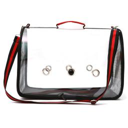 Gaiola transportadora de pássaro transparente pvc respirável papagaios saco de viagem mochila para animais de estimação birdcage pássaro saco de viagem suprimentos para animais de estimação portador - Image 6