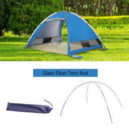 Fibra De Vidro Pólo para Tendas, Arc Tent Substituição Rod, Camping Acessórios, 1 Par, 12 Peças - Image 6