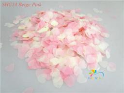 Confete de Papel Forma do Coração, Ouro Rosa, Misturado, Balão, Mesa, Casamento, Lançar Suprimentos, 1.5cm, 10g, 1000pcs - Image 3