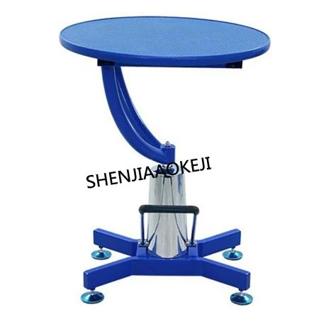 Cadeira de Elevação Hidráulica para Animais de Estimação com Mesa de Cuidados e Capacidade de 50kg