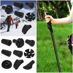 Dicas De Bastões Nórdicos, Dicas De Substituição De Pólo Trek, Caminhadas Acessórios Alpenstock, Protetores De Cabeça Ajustáveis, 1Pc - Image 6