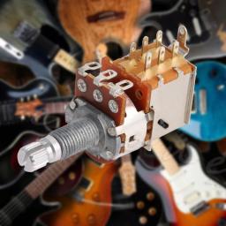 A500k alavanca de interruptor de puxar, conjunto de peças, acessórios e peças para violão, tom de guitarra elétrica - Image 2