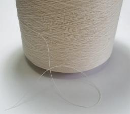 Fio de linho 100% natural 1 camada de diâmetro cerca de 0,5 mm de peso cerca de 1,5 quilograma/fio de tricô de cone - Image 2