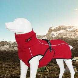 À prova dwaterproof água grande cão roupas quentes inverno cão de estimação casaco casaco grande terno cão caça roupas produto quente nova chegada - Image 1