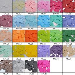 1 polegada 1000 pçs confetes de papel redondo decoração de mesa de casamento polvilhe coração confetes para decorações de mesa de festa de aniversário de casamento - Image 6