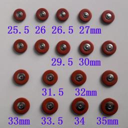 Individual Saxofone Metal Pads, Acessórios de Reparação, 25.5mm, 26mm, 32.0mm, 15 Pc Lot - Image 1