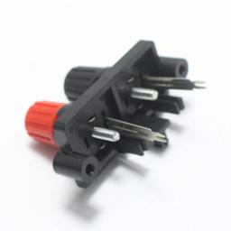 Cabeça amplificadora de fio de led 2pin, cabeça externa banana jack 2pin amplificador de caixa de som com encaixe de áudio, interruptor de terminal de mola led diy, 2 peças - Image 5