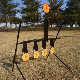 Habilidade tática para Outdoor Indoor Airgun, 5-Plate Reset Target, também para Airsoft Paintball Tiro, Melhorar a Caça Tiro - Image 5