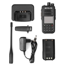 Retevis RT3S radio de comunicação DMR walkie talkie radio cominicador longo alcance FM portátil Digital rádio amador UHF VHF Profesional walkie talkies longa distância radioamador GPS APRS 5W - Image 6