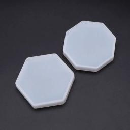 Molde de resina epóxi para decoração de artesanato, formas geométricas e hexagonal de silicone para decoração de bolos, faça você mesmo - Image 2