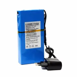 Gtf-bateria recarregável de alta capacidade, 12000mah, bateria de íon de lítio, carregador de energia ac, tomadas eua/ue, promoção de envio direto - Image 4