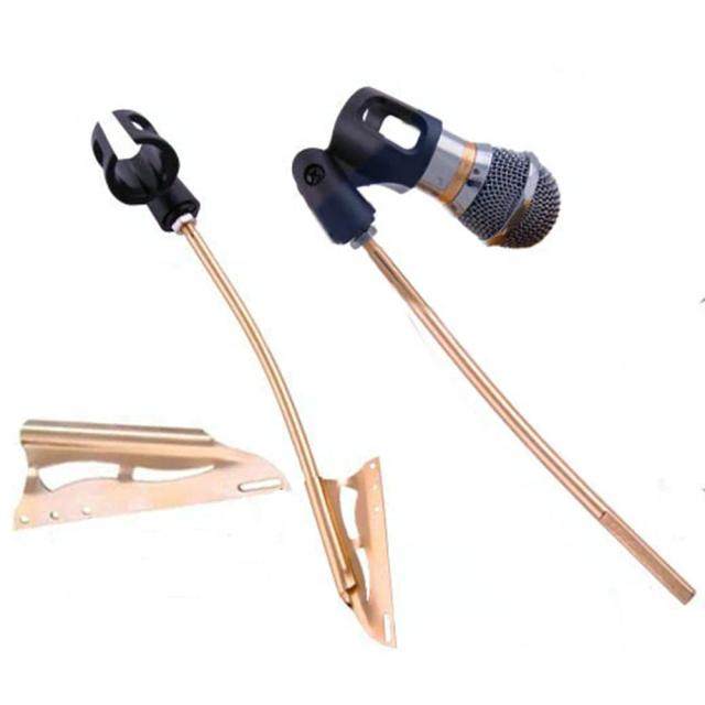 Suporte de Microfone para Saxofone Tenor e Alto Moonbordada com Acessórios para Performance e Frete Grátis