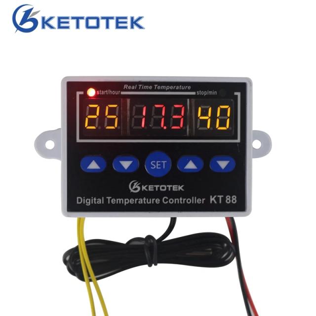 Termostato Digital para Aquário e Incubadora com Controle de Temperatura LED 12V/220V
