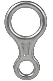 Alumínio XINDA Dispositivo de Belay em Forma de 8 com Carabina - Equipamento de Escalada e Descenso 35KN