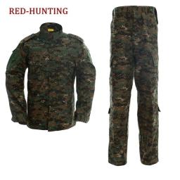 Uniforme de camuflagem ao ar livre do deserto e da selva, uniforme tático, terno de caça, jaqueta e calças BDU - Image 1