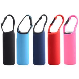 Capa de isolamento térmico para garrafa de água, esportiva profissional, portátil, com fivela de pressão, 500ml - Image 1