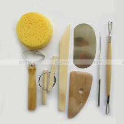 Kit de ferramentas para modelagem de argila e olaria, conjunto de escultura em massa de polímero, ferramentas de modelagem - Image 4