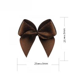 Laços de fita de cetim, 50 peças artesanato faça você mesmo, decoração de festa de casamento, embalagem de presente, lacinhos, acessórios de costura, apliques - Image 6