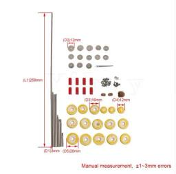 Kit de peças para reparo de flauta, ferramentas de manutenção, parafusos + 16 peças de almofadas de som para furo aberto, acessórios sopro de madeira - Image 6