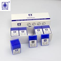 Agulhas de costura para máquinas de costura industriais, acessórios de agulhas de costura dcx27 sy6120 82 x1 81x5 191gs b27 21 # my1023 qxyun para máquina de costura pegasus siruba com 100 peças - Image 1