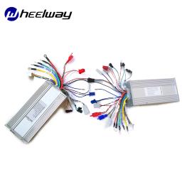 ELWAY36V48V 500W 800W1000W controlador paralelo E kit de conversão de bicicleta para Dual Drive Motor BLDC 2 controlador com LCD - Image 6