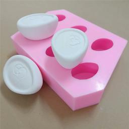 Molde de sabão personalizado em 6 cavidades com logotipo da marca, molde personalizável de silicone para bolo - Image 2