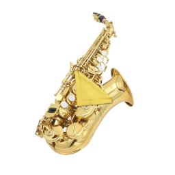 Sax saxofone kit de limpeza cuidados 3 pçs pano limpeza + bocal escova woodwind instrumento ferramenta manutenção - Image 3