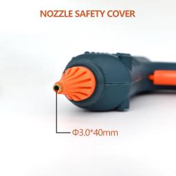 Profissional Hot Melt pistola de cola, uso de alta potência, cola, Industrial, 200W, 300W, 3M, 15mm - Image 4