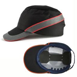 Boné de segurança respirável para trabalho, capacete leve anti-impacto, protetor solar, moda casual, segurança verão - Image 1
