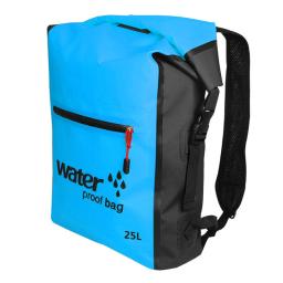 PVC natação impermeável saco seco, correias duplas, rafting esportes, caiaque, canoagem, kit de viagem, mochila, armazenamento, 25L - Image 2