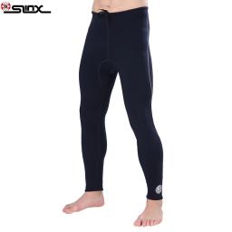 Slinx calças de mergulho de neoprene 3mm, roupa de banho para mergulho, mergulho, mergulho, windsurf, pesca e snorkeling, forro de lã, calças quentes - Image 2