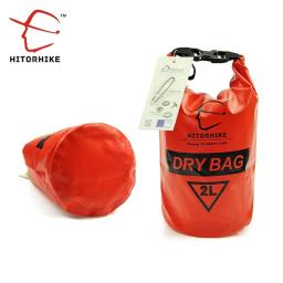 Hitorhike-saco seco impermeável para viagens, bolsa leve para camping, canoagem, caiaque, rafting, rafting, natação, material airbag, 2L - Image 3