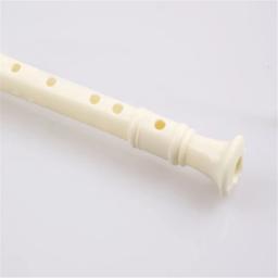 Flauta de plástico para crianças, instrumento musical branco para festa de aniversário, casamento, presente, clarinete, flauta, llaveros zelda - Image 2