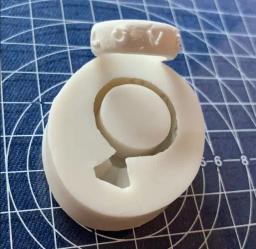 Molde de silicone 1pçs para bolo 3d, forma decorativa para cupcake, pasta de goma, fondant, ferramenta para decoração de bolo - Image 3