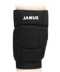 Ja560 protetor de joelho almofadas goleiro futebol vôlei dança treinamento kneecap protetor engrenagem 1 peça novo preto - Image 2