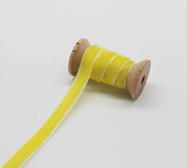 Fita de Veludo para Artesanato - Tecido de Rosto Único, Larguras Variadas (3mm a 9mm) para Decoração e Embalagem de Presentes