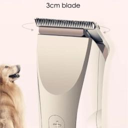 Codos-Cão profissional aparador de pêlos, Pet Clipper, recarregável Cat Shaver, aliciamento elétrico, corte de cabelo máquina, cortador de aço, CP3380 - Image 3