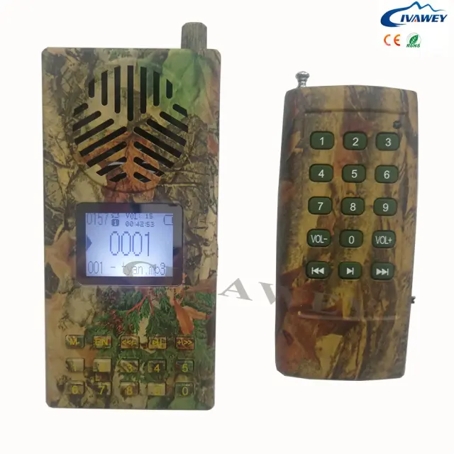 Caça Pássaro com Controle Remoto e MP3 Player: Amplificador de Longa Distância para Pato, Codorna e Ganso