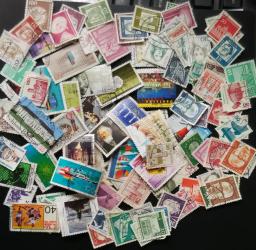 Todos os diferentes selos postais, postar selos com Post Mark para coleções, Alemanha, 100 pcs por lote - Image 2