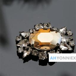1 pçs remendos de strass feitos à mão costurar no floco de neve applique bordados remendos de flores para sapatos de vestuário frisado lantejoulas parch - Image 2