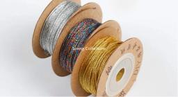 Cordão elástico para decoração com 11 metros 1mm 3 cores, fio de fita sem elasticidade, linha de etiqueta, pulseira para fazer roupas antiderrapantes, presente - Image 1