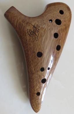 Ocarina de madeira ac 12 buracos alto c, instrumento musical ocarina de madeira - Image 6