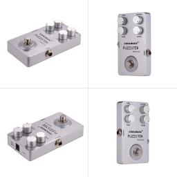 COOLMUSIC-Fuzzster Distortion Pedal para Guitarra Elétrica, Fuzz Bass Effect, Acessórios de Liga, C-FC1 - Image 3