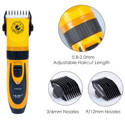 Aparador profissional para pelos de pets, máquina elétrica recarregável de alta qualidade para tosa de pets, cães e gatos, 35w - Image 4