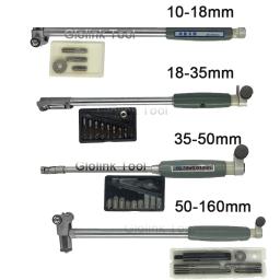 Ferramenta Medidor de Diâmetro Interno com Haste e Sonda de Medição, Acessórios sem Indicador, 10-18mm, 18-35mm, 35-50mm, 50-160mm - Image 1