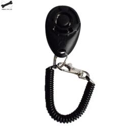 Pulseira de plástico para treinamento de cães, para animais de estimação, gato, clique em treinador, correia de pulso ajustável, chaveiro 23, 1 peça - Image 3