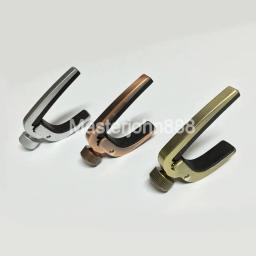 Capotraste de violão alice a007j, ajustável, porca de rolo, metal, para violão, guitarra elétrica acústica, siver/cobre/bronze - Image 3